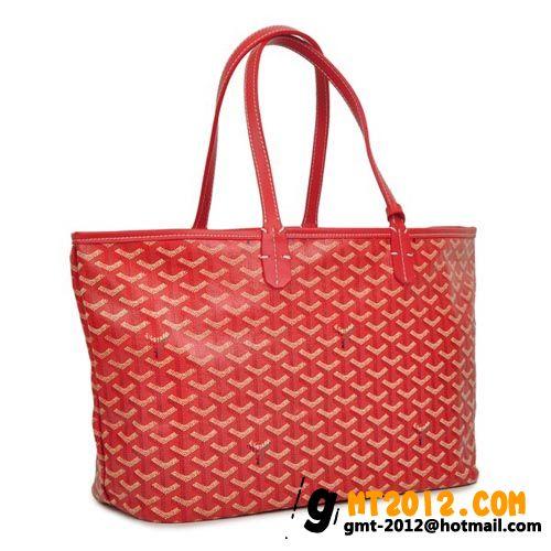 ゴヤールスーパーコピー トートバッグ サンルイPM レッド GOYARD-006